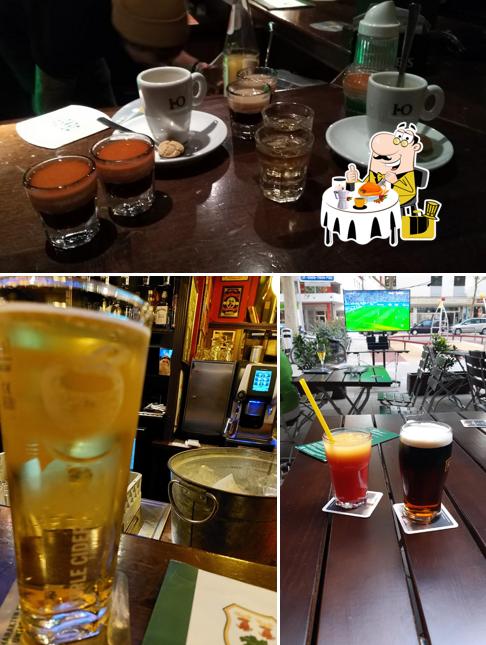 Еда в "The Porter House Irish Pub"