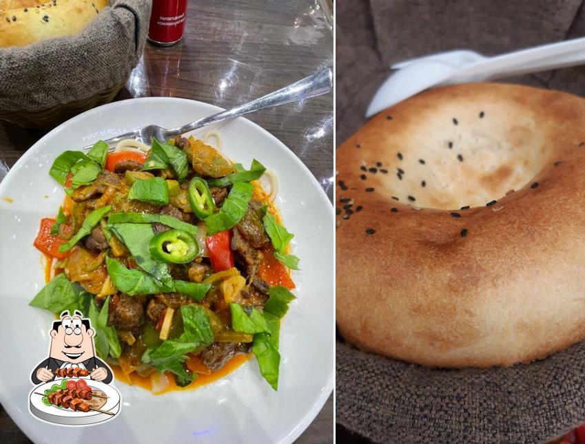 Еда в "Лагман Сулейман"