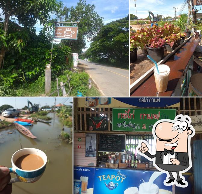 ร้านกาแฟกอไก่บ้านดินดำ