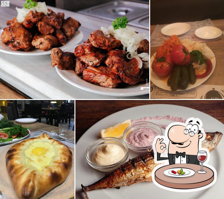 Блюда в "Кочерга"