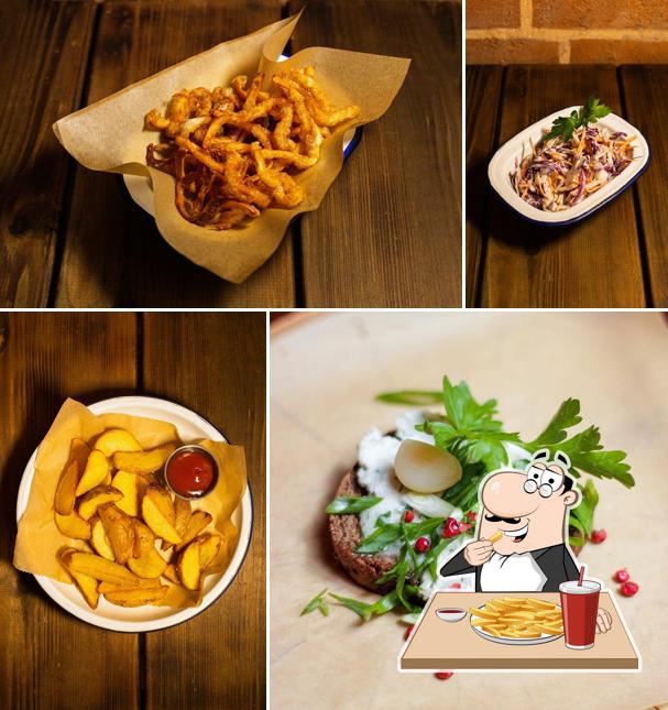 Картофель фри в "свободной рюмочной"