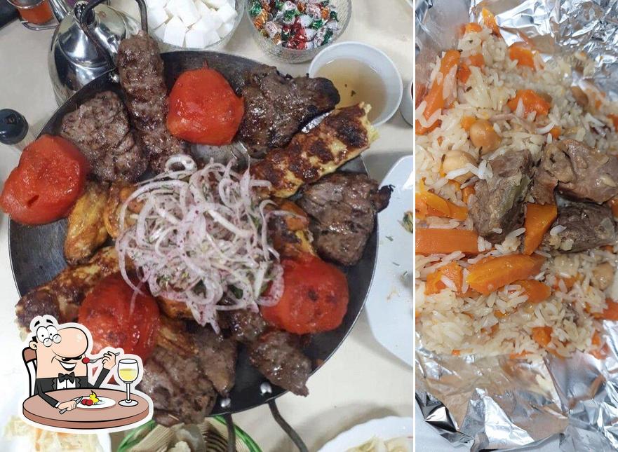 Еда в "Кафе у Оскара"