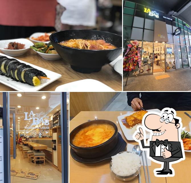 LABAB SINDAEBANG 라밥 신대방점 분식점 Korean restaurant 韩餐厅 韓国料理屋 Kimbap Tteokbokki Ramen