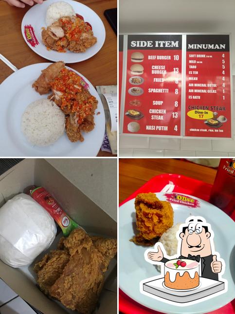 Olive fried chicken ISI SOLO
