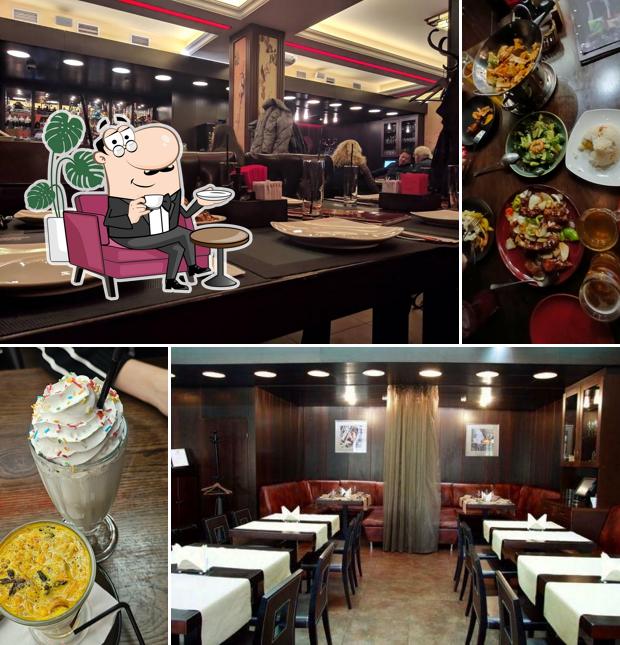 Посмотрите на внутренний интерьер "Ми Фан"