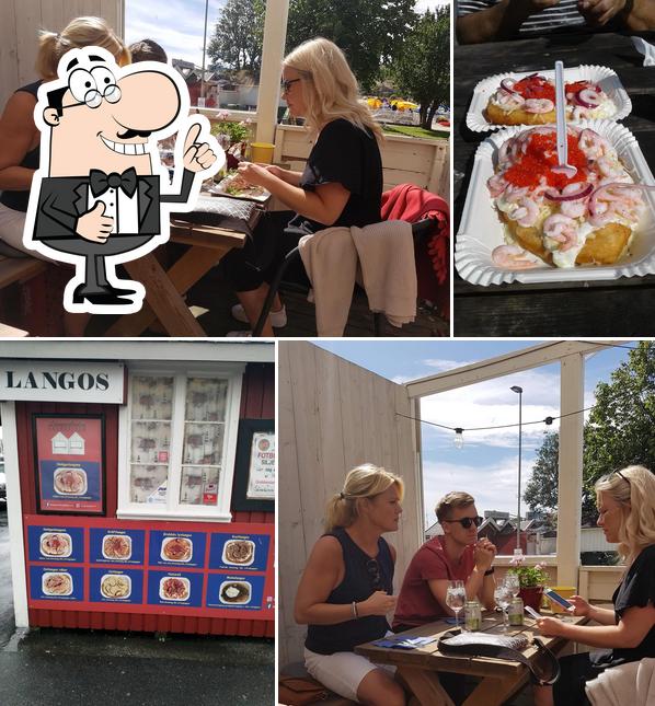 Langos stand