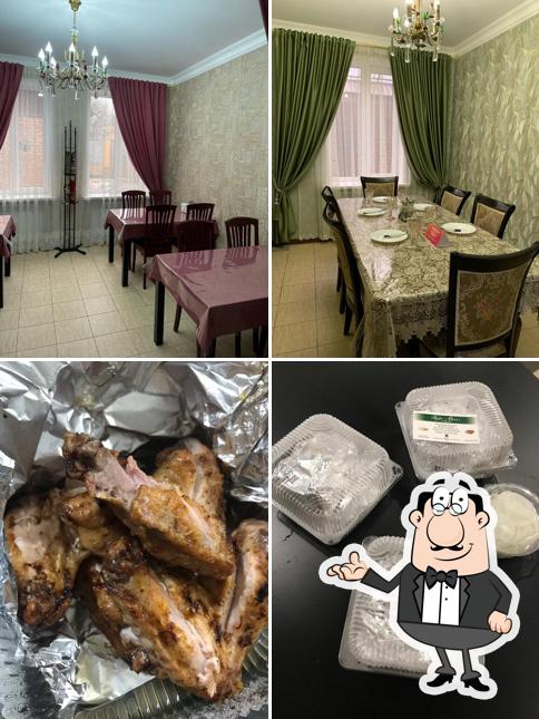 Посмотрите на внутренний интерьер "КАФЕ ОРГА"