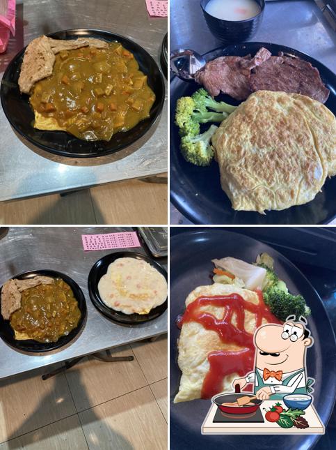 豪大蛋包烤飯