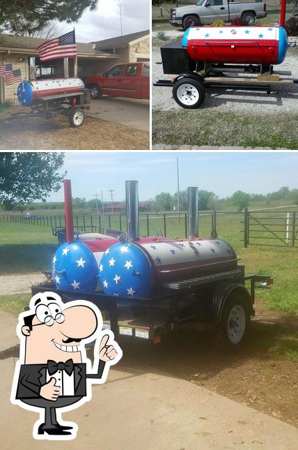 RED White'n'blue BBQ