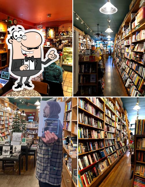 Between the Covers Bookstore and Bruno Coffee