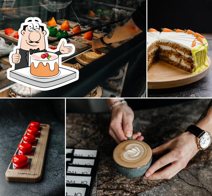 Морковный торт в "Терраццо"