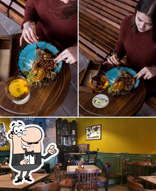 Посмотрите на внутренний интерьер "Гастробар Сидрерия"