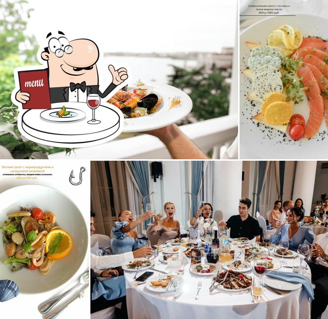 Еда в "Ресторане Севастополь"