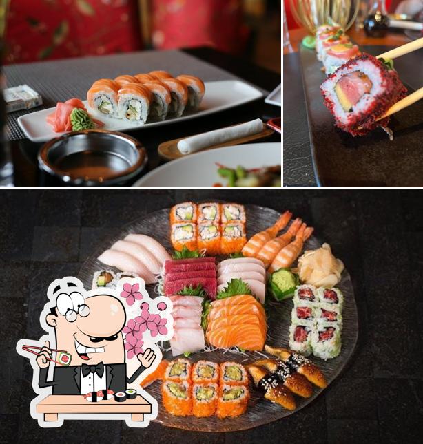 В "Zuma" подают суши и роллы