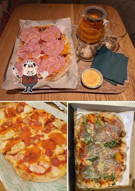 Еда в "Zotman Pizza"