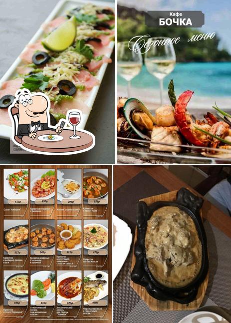 Блюда в "Бочке"