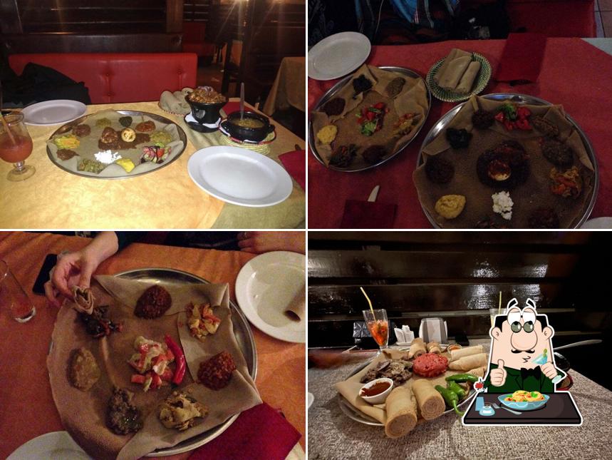 Еда в "Аддисе Абеба"