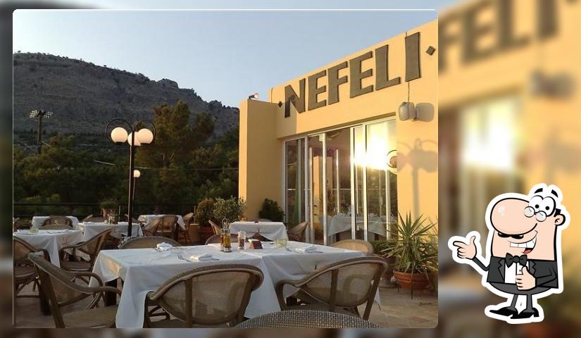 NEFELI ROOF TOP RESTAURANT IN PEFKOS-RHODES