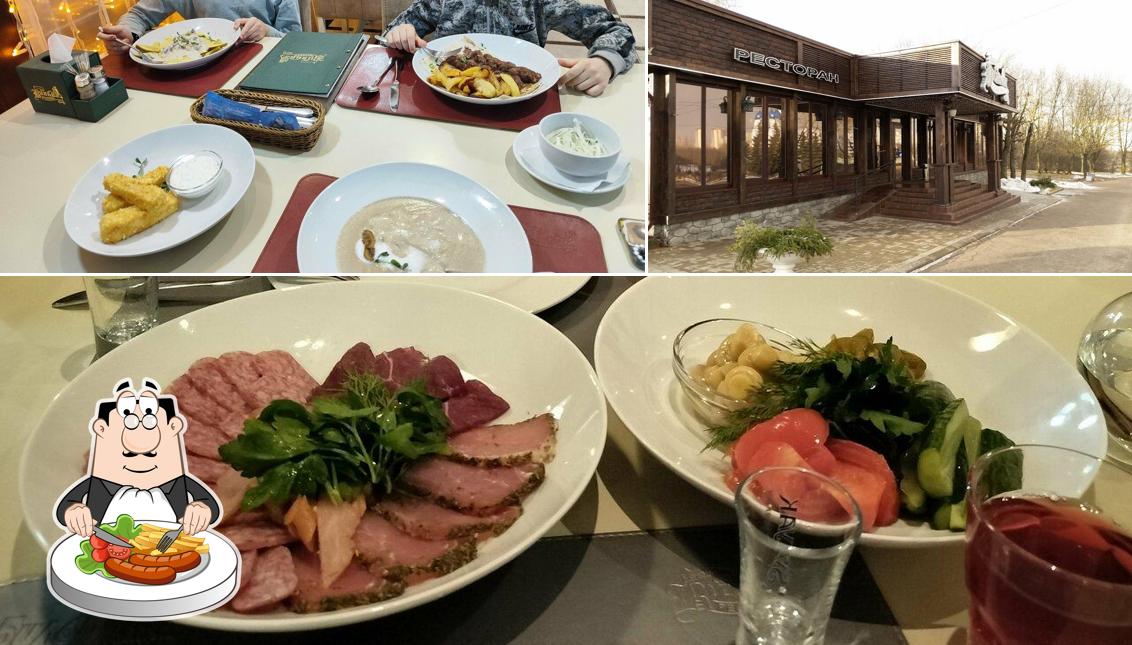 Еда и внешнее оформление - все это можно увидеть на этом снимке из Пивной ресторан "Вильна"