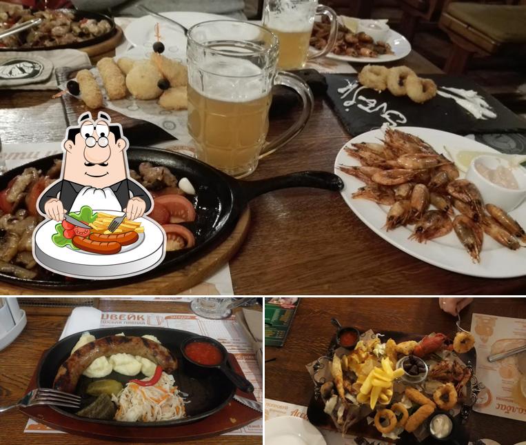 Еда в "Швейке"