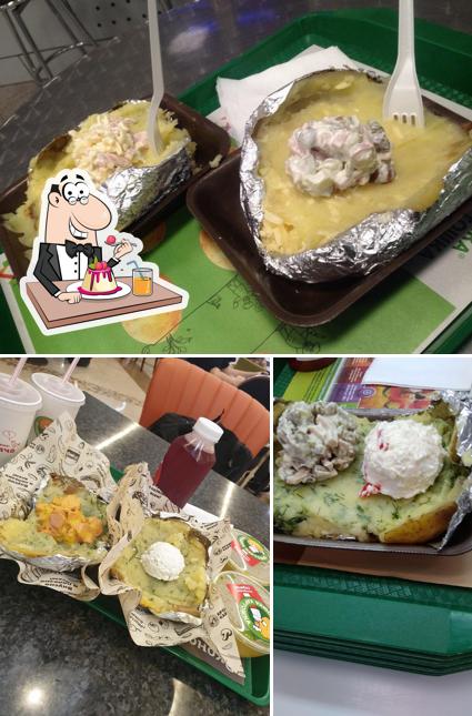 "Крошка Картошка" предлагает разнообразный выбор сладких блюд