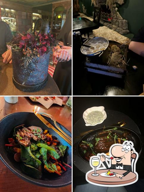 Шоколадный торт, устрицы и моллюски в "Молот Ведьм"