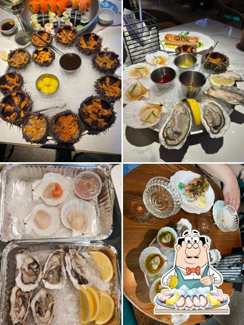 Устрицы в "Честной Рыбе"