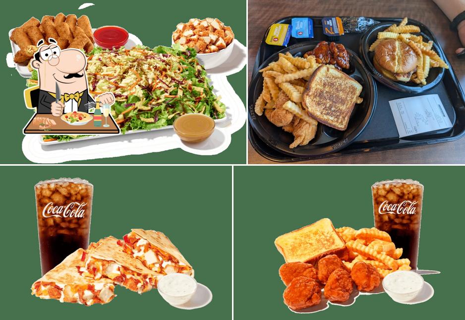 Zaxbys Chicken Fingers & Buffalo Wings