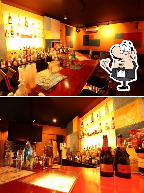 SHOT BAR azul
