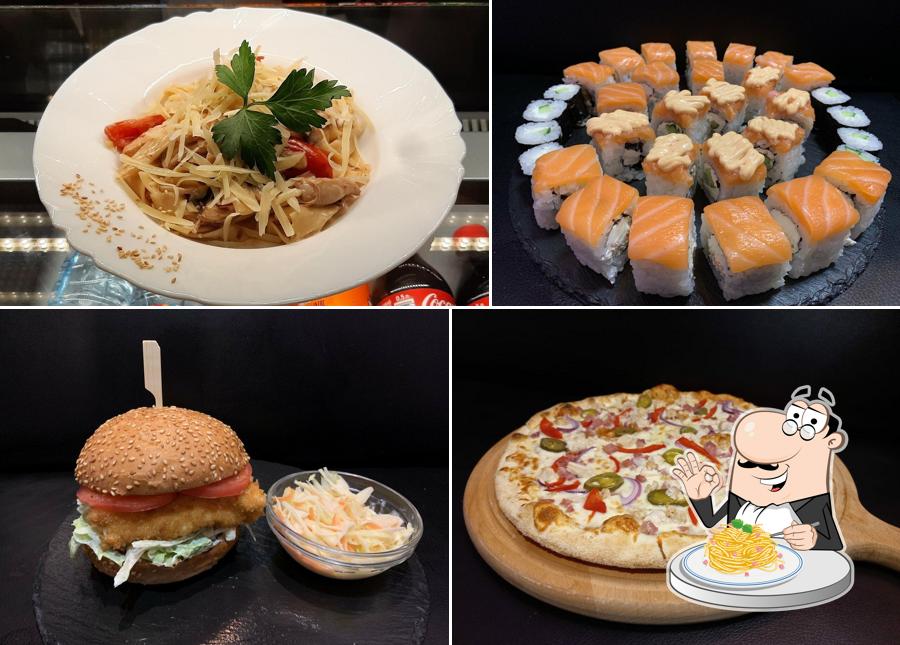 Паста карбонара в "Баракат"