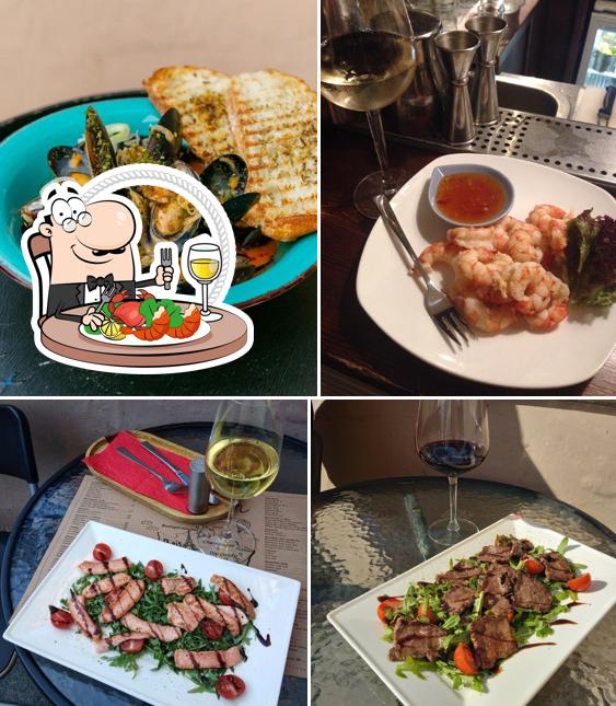 Закажите блюда с морепродуктами в "Лё Туре де Вин"