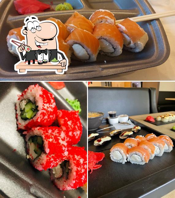 Закажите разные сеты суши