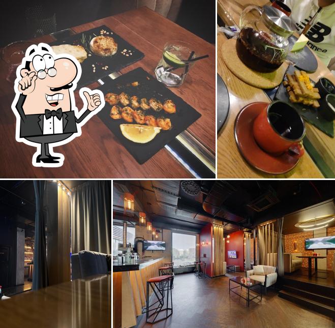 Посмотрите на внутренний интерьер "Эйфории"