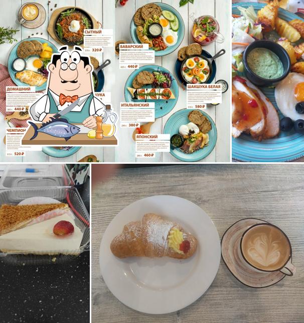 Лосось гриль в "Cafe for friends"