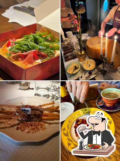 Еда в "Salone pasta&bar"