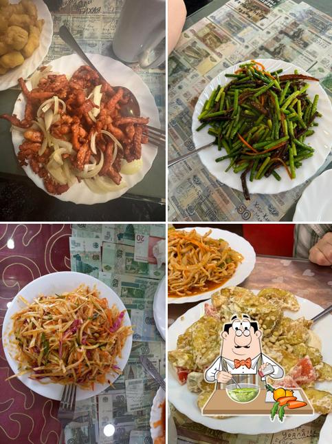 Салат из морских водорослей в "Добрыне и Аня"