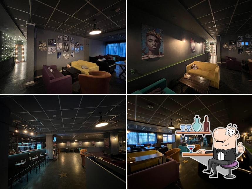 Inside lounge hookah