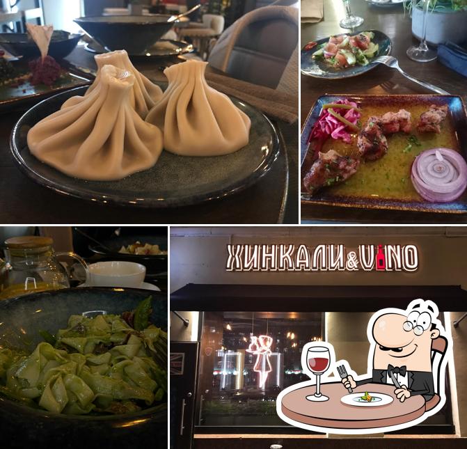 Блюда в "Хинкали & Вино"