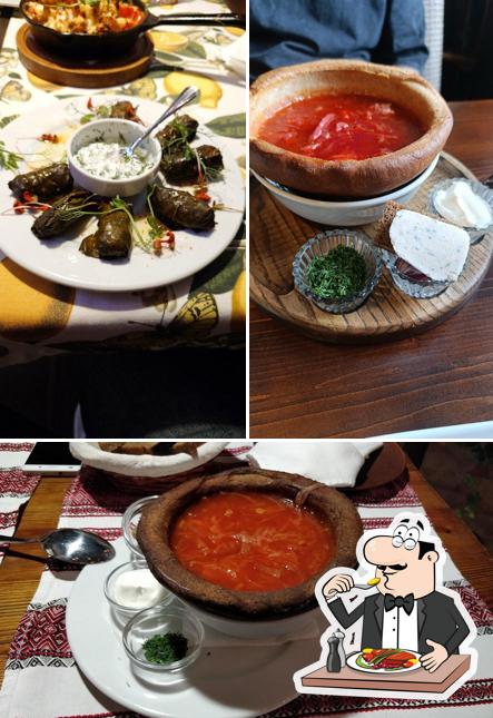 Блюда в "корчме Диканька"