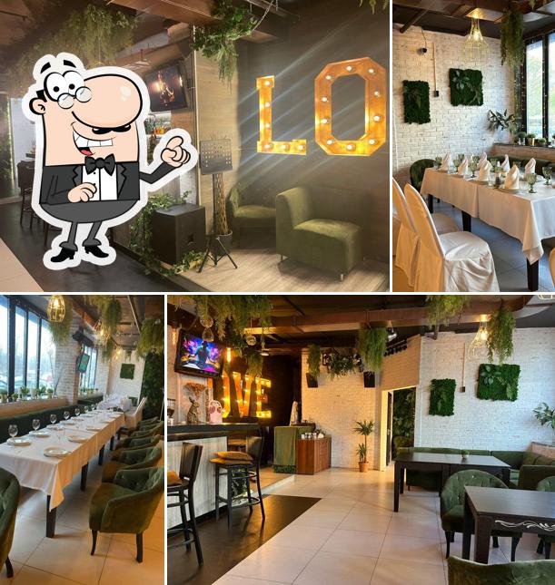 Интерьер "Кафе ВЕЛЬВЕТ"