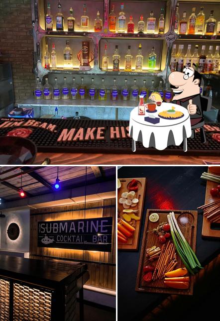 Сырная тарелка в "Желтой субмарине"