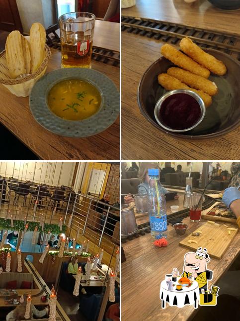 Блюда в "Платформе 9 3/4"