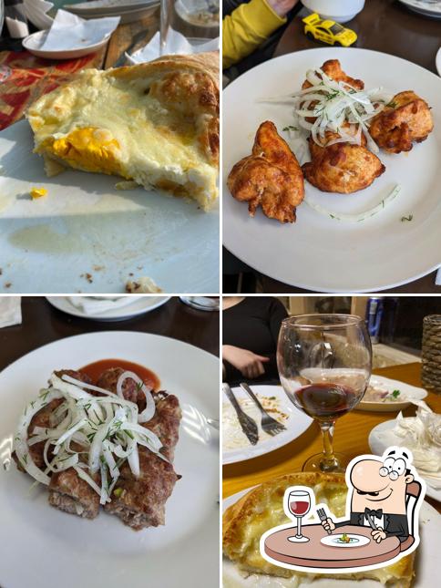 Блюда в "Шашлычном домике"