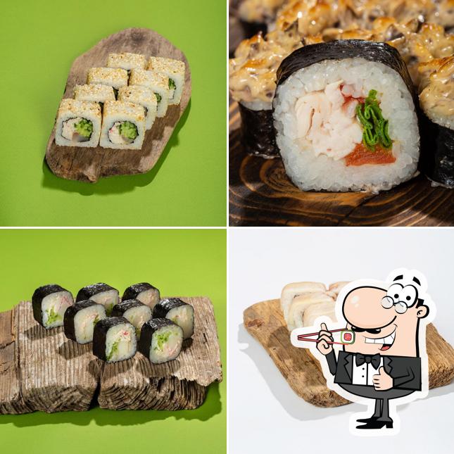 Отведайте разные виды суши