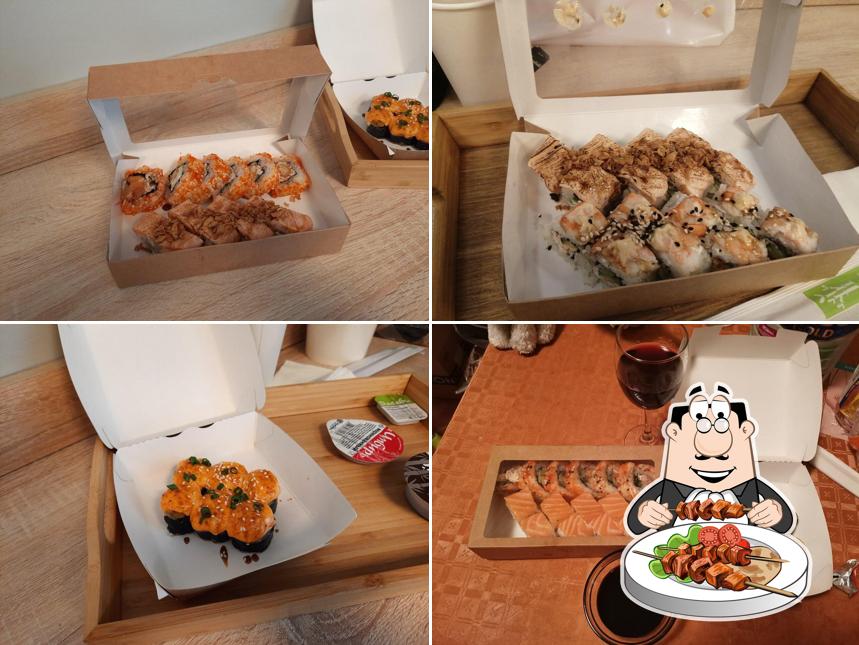 Еда в "Изи суши"