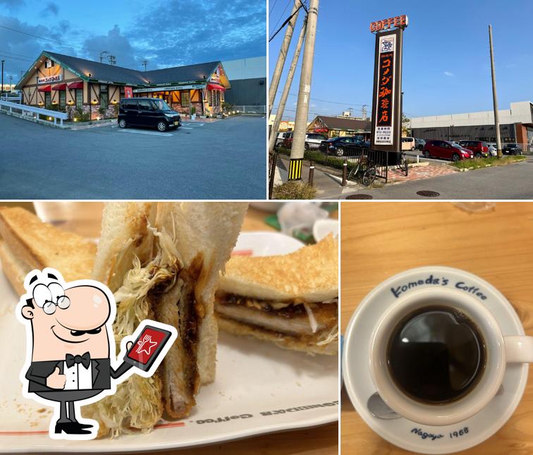 Komeda's Coffee Okinawa Chatan Route 58