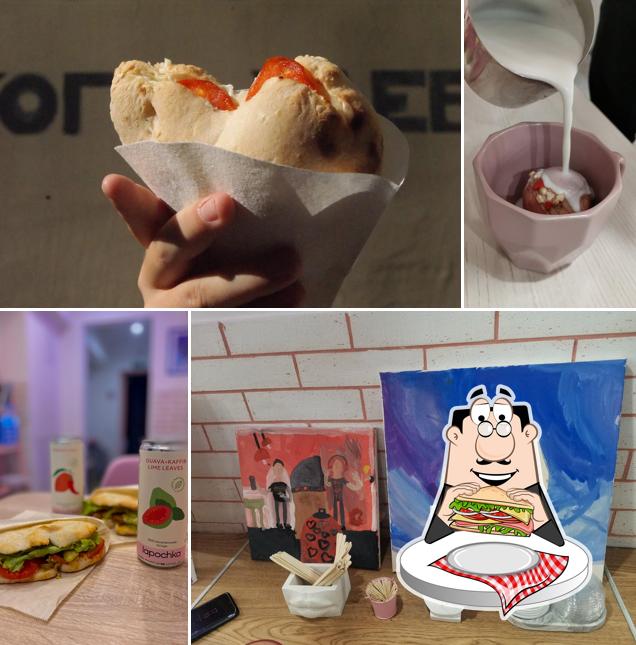 Клубные сэндвичи в "Пури Гули"