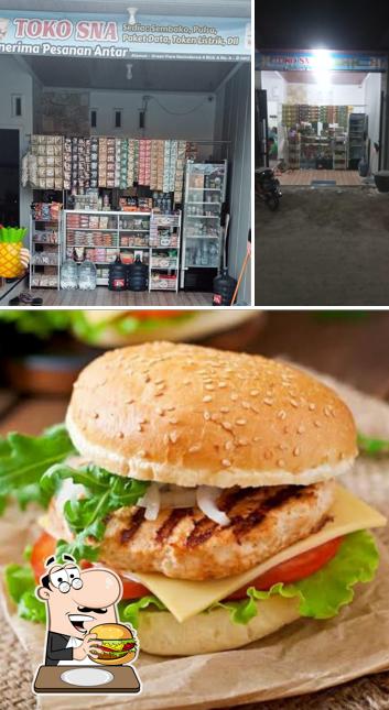 SNA Store burger