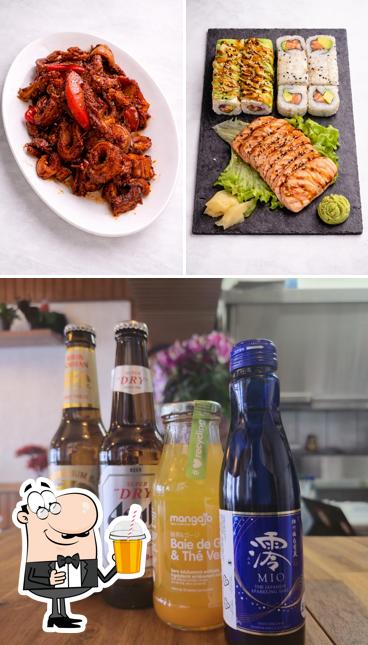 Snow lion sushi