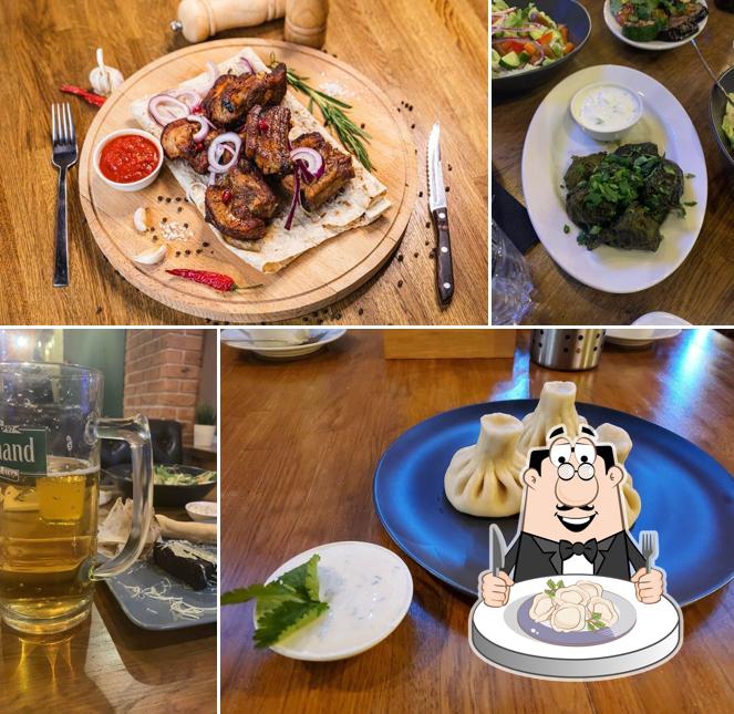 Вареники в "Mangal Bar"